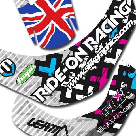 Leatt,Brace,Sticker,Kit,'Crosses',Leatt Brace, Decal Kit, Stickers, Neck brace