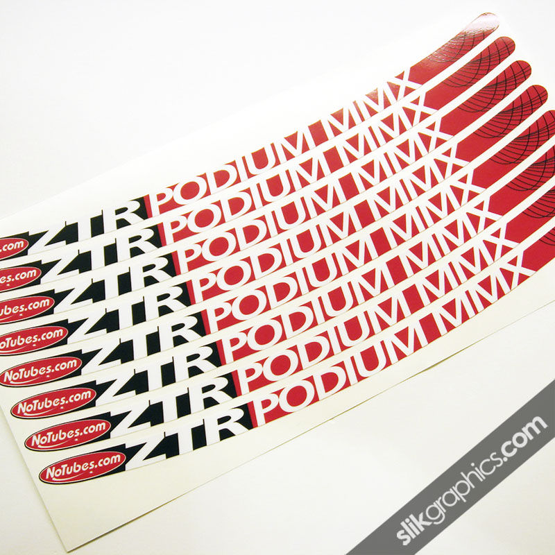 NoTubes ZTR Podium Style Rim Decals - product images  of 