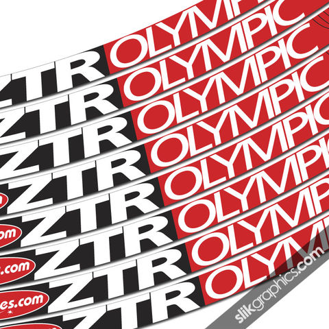 NoTubes,ZTR,Olympic,Style,Rim,Decals, ZTR, Olympic, rim decals, stickers