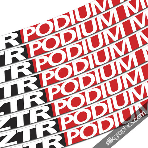 NoTubes,ZTR,Podium,Style,Rim,Decals, ZTR, Olympic, rim decals, stickers