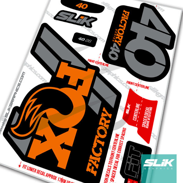 FOX 36 Float 2017 Forks Suspension Factory Decals Stickers Adhesive Purple