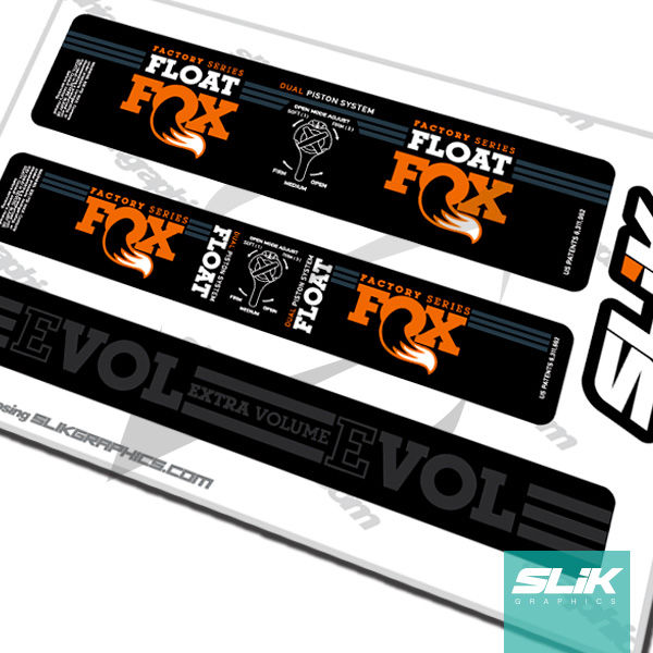 Autocollants Amortisseur Vélo FOX Float Performance DPS EVOL 2021 - Rose Fluo 1 Cm - Résistants Et Haut De Gamme