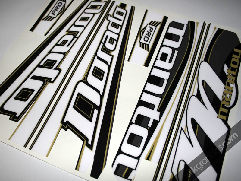 Manitou Dorado Pro Decal Kit