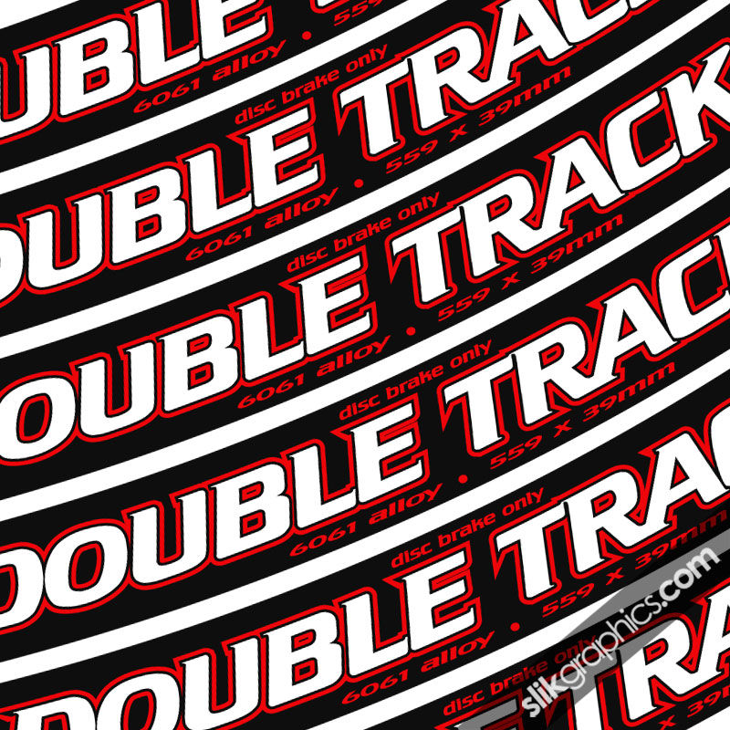 Sun Double Track SL1 Style Rim Decals - product images  of 