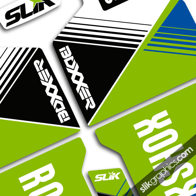 SSP Protective Boxxer Decal Kit - White Forks - product images  of 