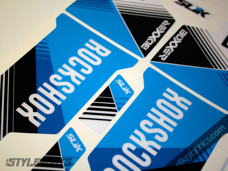 SSP Protective Boxxer Decal Kit - White Forks - product images  of 