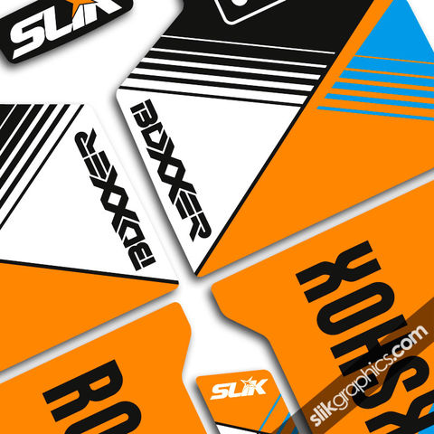 SSP,Protective,Boxxer,Decal,Kit,-,Black,Forks,Slik, Boxxer, Stickers, decals, custom, protection, 2013
