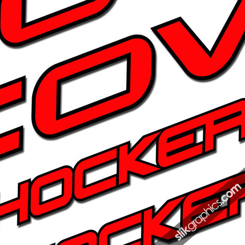 Cove,Shocker,Decal,Kit, Shocker, Decals, Stickers