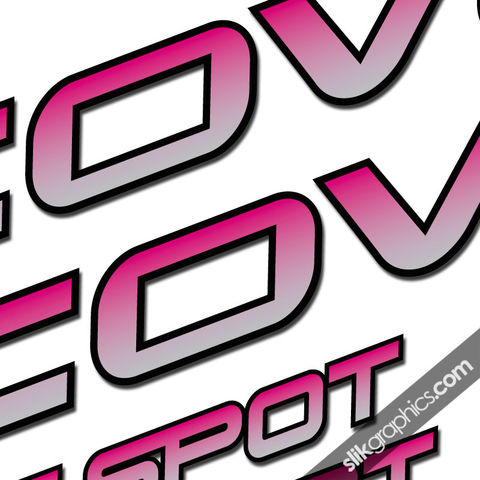 Cove,G-Spot,Decal,Kit, G-Spot, Decals, Stickers, Gspot
