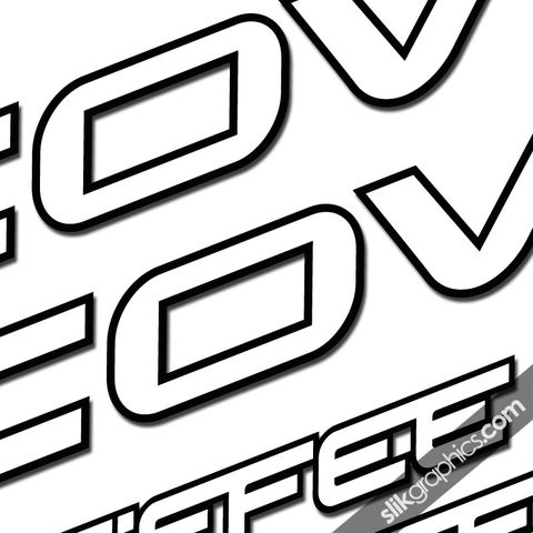 Cove,Stiffee,Decal,Kit, Stiffee, Decals, Stickers, Stify, Stiffy
