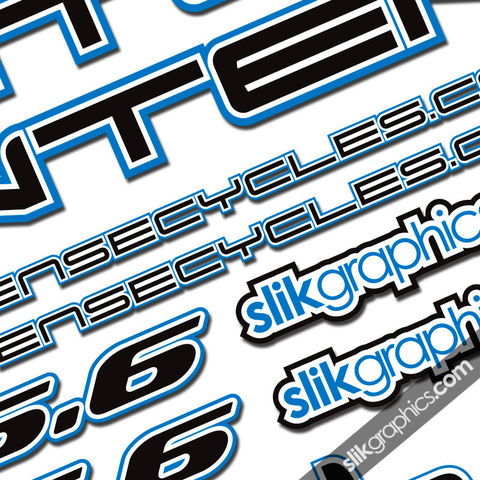 Intense,Six,Point,Style,Decal,Kit, 6.6, six point six, decals, stickers, retro