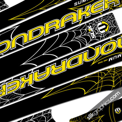 SSP,Mondraker,Summum,Decal,Kit,'Web',mondraker, summum, decal kit, frame stickers, web, spider