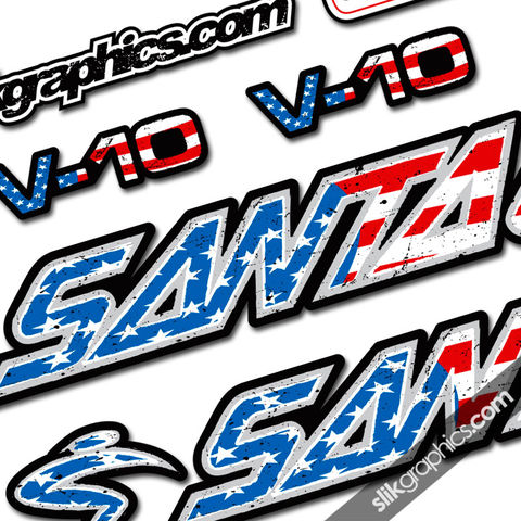 Santa,Cruz,V10,'Nations',Decal,Kit,Santa cruz, V10, V-10, decals, stickers, santacruz