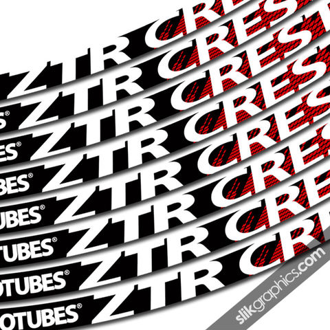 NoTubes,ZTR,Crest,New,Style,Rim,Decals, ZTR, Crest, rim decals, stickers