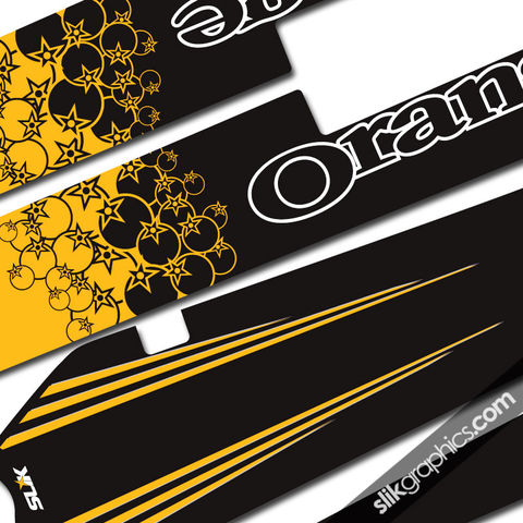 Orange,Alpine,160,Decal,Kit, Alpine 160, Decal Kit, Graphics, Stickers