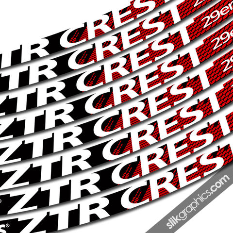 NoTubes,ZTR,Crest,29er,New,Style,Rim,Decals, ZTR, Crest, 29er, rim decals, stickers