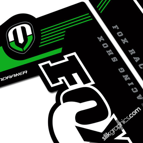 Mondraker,Edition,Decal,Kit,for,Fox,Forks, fork decals, stickers, Mondraker