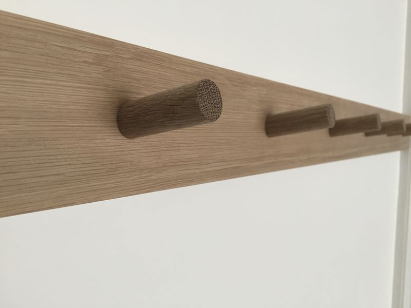 American Oak Coat Rack Chris Colwell Design Interesting Coat Rack Oak American Oak Coat Rack Chris Colwell Design Interesting Coat Rack Oak