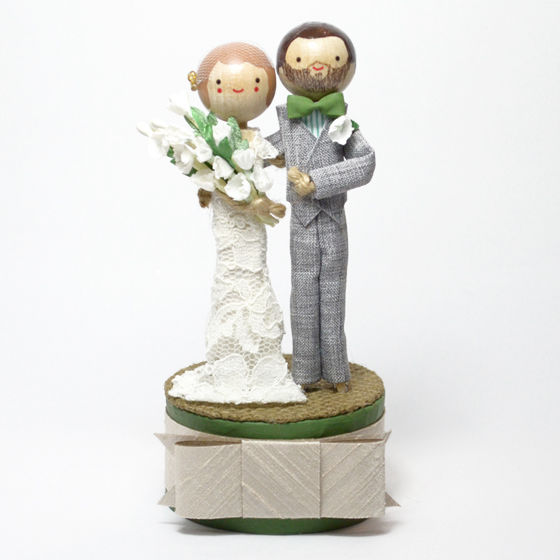 Custom Wedding Cake Topper The Small Object