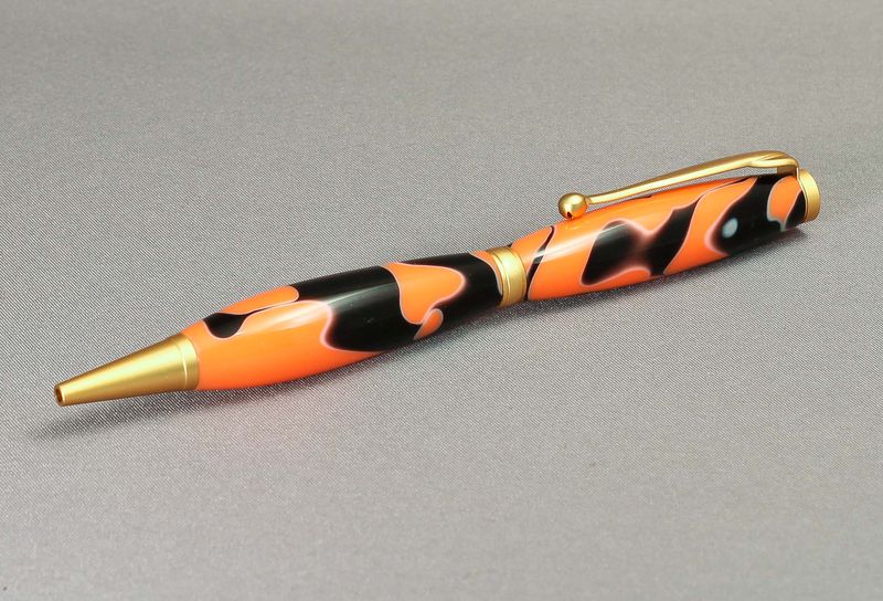 Acrylic Black and Orange Pen - product images  of 