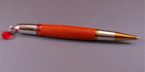 Red,Swarovski,Crystal,Pen