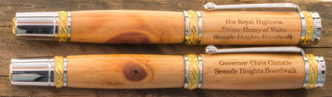 Commissioned,Pen,Set,for,Prince,Harry,&,Governor,Christie