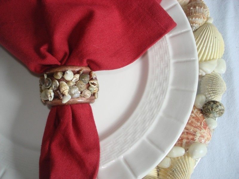 Seashell Napkin Rings product images of