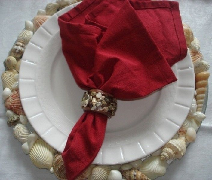 Seashell Napkin Rings product images of
