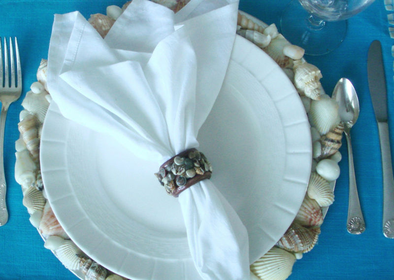 Seashell Napkin Rings product images of