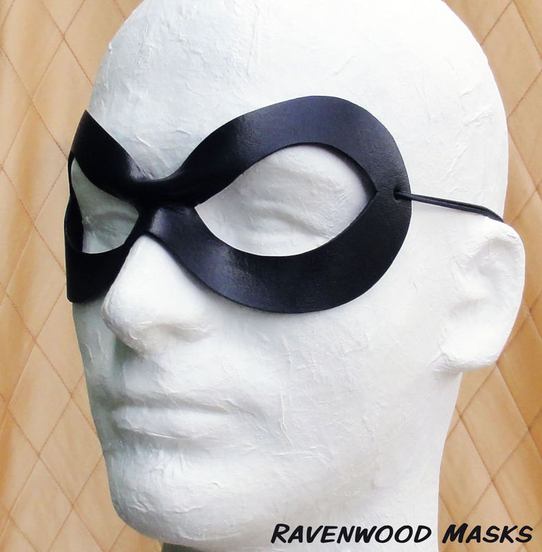 Indiscreet - leather cosplay mask, superhero or supervillain - product images  of 