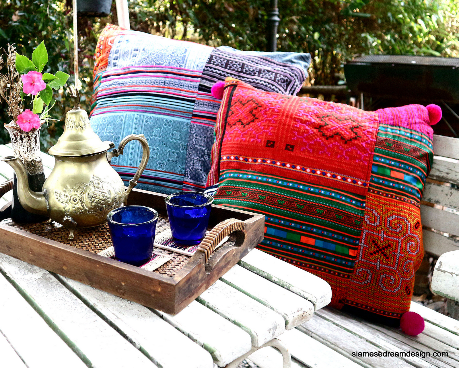 Custom made floor cushions