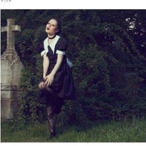 Cute,Lenore,Goth,Loli,Dolly,Dress,lenore, goth, dress, gothic, lolita, loli, black, white pointed collar, cosplay, costume, halloween, custom, plus size, made to measure