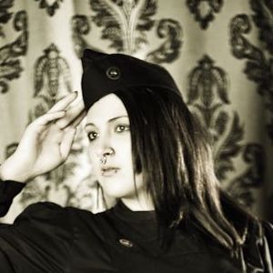 Steampunk,Military,Hat,with,Gear,steampunk wedge cap, steam punk military hat, Clothing,Costume,steampunk_hat,steampunk_cap,steam_punk_hat,steam_punk_cap,military_cap,military_hat,military,steampunk,WWII_style_cap,WWII_style_hat,khaki_hat,khaki_cap,flight_cap,cotton,thread,binding,ge