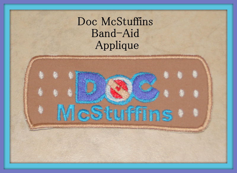 Doc McStuffins Friends Hallie Stuffy Lambie Character DIY Iron On or Sew On Applique Patch - product images  of 