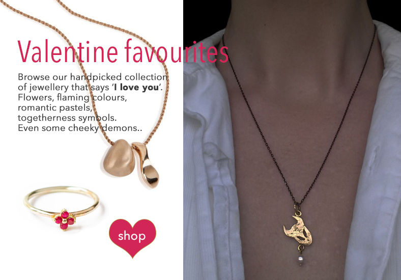 Love Jewellery gifts for Valentine's Day Jedeco Jewellery Designers
