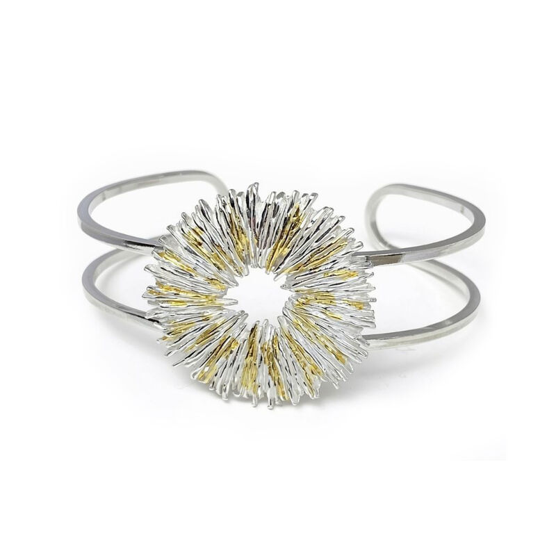 Helios cuff silver & gold by Maria Izamis - product images
