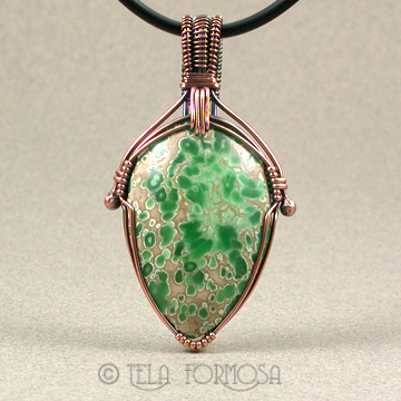 variscite pendant