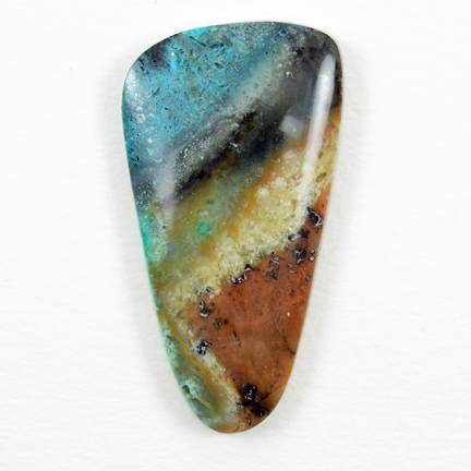 chrysocolla in matrix