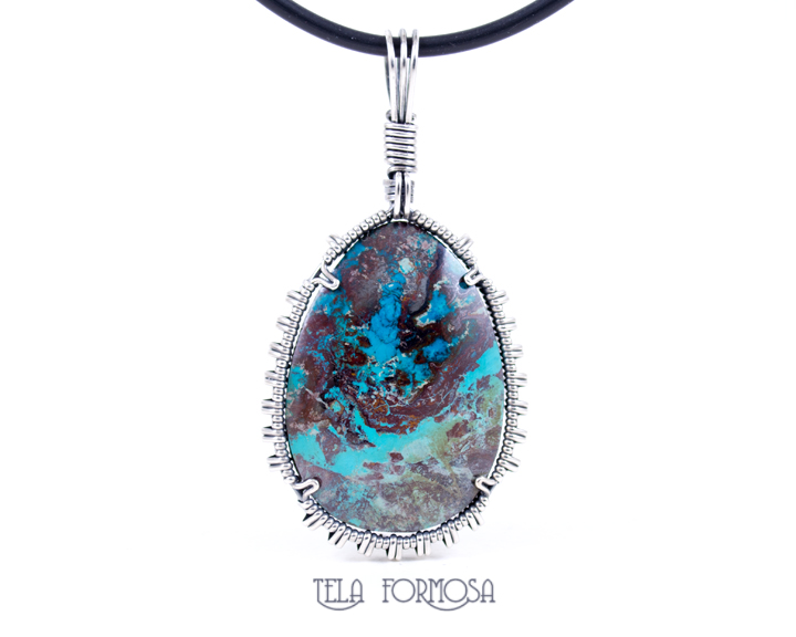 tonopah turquoise pendant