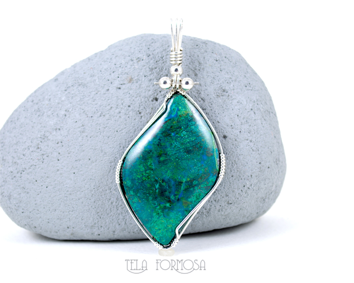 parrot wing chrysocolla