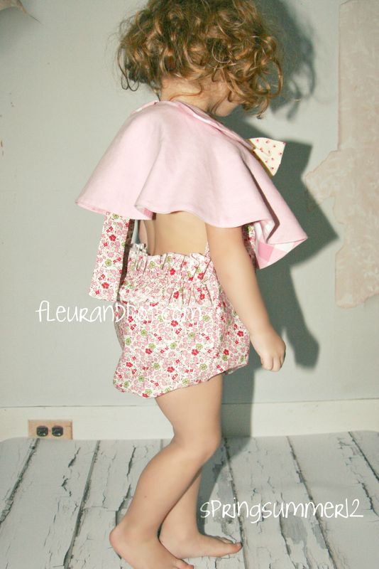The Florist Peter Pan Collar Cape from the Fleur + Dot SpringSummer12 Collection - product images  of 