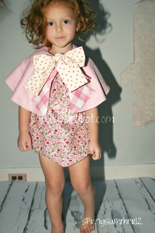 The Florist Peter Pan Collar Cape from the Fleur + Dot SpringSummer12 Collection - product images  of 