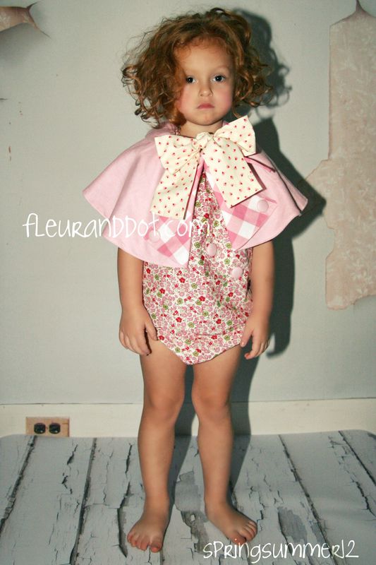 The Florist Peter Pan Collar Cape from the Fleur + Dot SpringSummer12 Collection - product images  of 