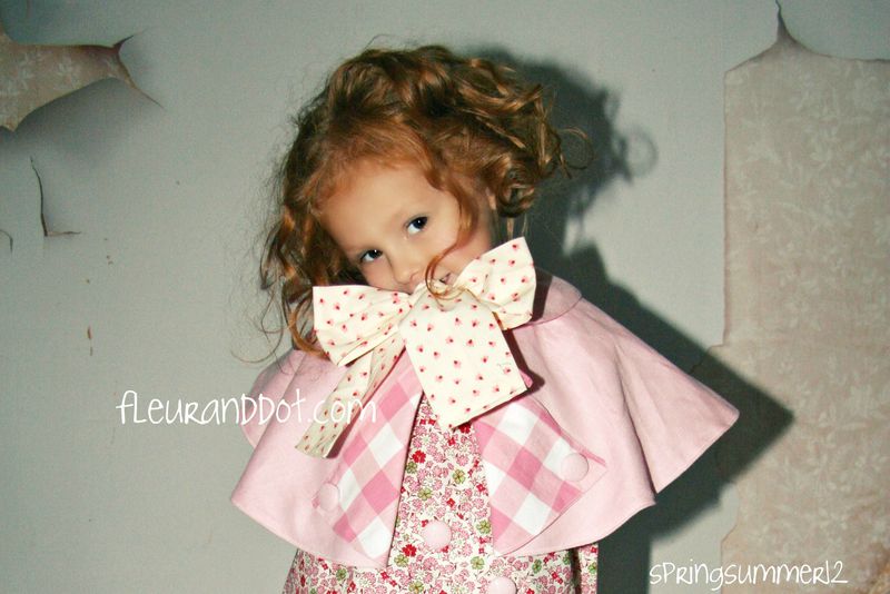 The Florist Peter Pan Collar Cape from the Fleur + Dot SpringSummer12 Collection - product images  of 