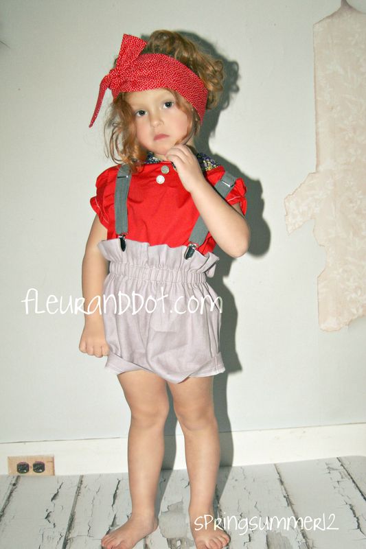 The Brother Suspenders from the Fleur + Dot SpringSummer12 Collection - product images  of 