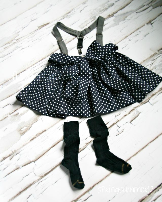 The Extra Full Polka Dot Skirt from the Fleur + Dot SpringSummer12 Collection - product images  of 