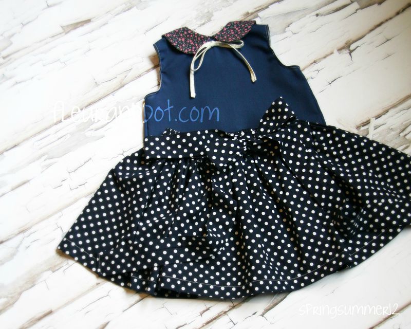 The Extra Full Polka Dot Skirt from the Fleur + Dot SpringSummer12 Collection - product images  of 