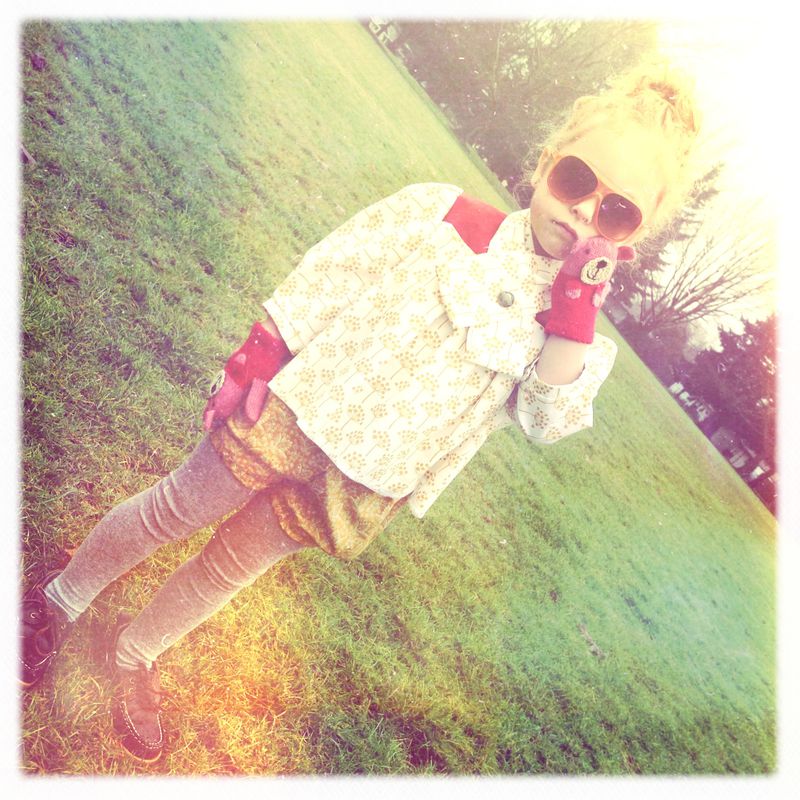 The Field Flower Collared Girls Blouse from the Fleur + Dot Autumn Winter 12 Collection - product images  of 