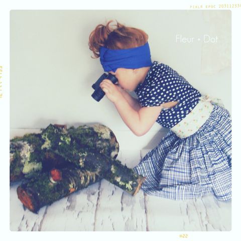 The,Blue,Grid,Extra,Full,Skirt,from,the,Fleur,+,Dot,Autumn,Winter,12,Collection,Girl, skirt, blue, stripe, grid, stripe skirt, toddler, baby, gold, dots, small, medium, large, 18 months, 2T, 3T, 4T, 5, 6, 7, 8, fleur and dot, fleur + dot, fleuranddot, winter, autumnwinter12