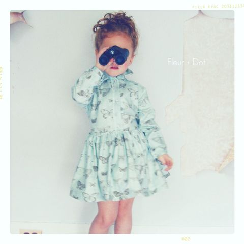 The,Butterfly,Shirtdress,Girls,Dress,with,Attached,Sash,from,Fleur,+,Dot,Autumn,Winter,12,Collection,dress, girl, baby, shirtdress, butterfly, blue, butterfly dress, shirt dress, collared dress, bow dress, girl dress, peter pan collar, peter pan collar dress, fall, autumn, winter, fleur + dot, fleur and dot, fleuranddot, purple, grey, white, mauve, paris